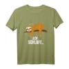 Offizielles Faultier Schlafshirt – Lustiges Pyjama Nachthemd für Damen und Herren, perfekt als Geschenk für Langschläfer, Morgenmuffel und Nachteulen zu Geburtstag und Weihnachten