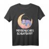 Offizielles Faultier Halbmond Schlafshirt – Lustiges Schlafanzug für Damen, Herren, Kinder & als Geschenk zum Geburtstag, Weihnachten & mehr