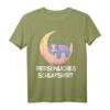 Offizielles Faultier Halbmond Schlafshirt – Lustiges Schlafanzug für Damen, Herren, Kinder & als Geschenk zum Geburtstag, Weihnachten & mehr