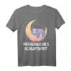 Offizielles Faultier Halbmond Schlafshirt – Lustiges Schlafanzug für Damen, Herren, Kinder & als Geschenk zum Geburtstag, Weihnachten & mehr