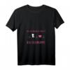 Damen Katzen Herzschlag T-Shirt mit V-Ausschnitt - Lustiges Schlafshirt für Katzenliebhaber, Katzenmamas & als Geschenkidee