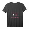Damen Katzen Herzschlag T-Shirt mit V-Ausschnitt - Lustiges Schlafshirt für Katzenliebhaber, Katzenmamas & als Geschenkidee