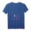 Damen Katzen Herzschlag T-Shirt mit V-Ausschnitt - Lustiges Schlafshirt für Katzenliebhaber, Katzenmamas & als Geschenkidee