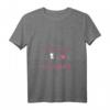 Damen Katzen Herzschlag T-Shirt mit V-Ausschnitt - Lustiges Schlafshirt für Katzenliebhaber, Katzenmamas & als Geschenkidee