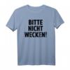 Lustiges Schlafshirt 'Bitte nicht wecken' - Bequemer Pyjama für entspannte Nächte und originelles Geschenk