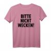 Lustiges Schlafshirt 'Bitte nicht wecken' - Bequemer Pyjama für entspannte Nächte und originelles Geschenk