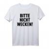 Lustiges Schlafshirt 'Bitte nicht wecken' - Bequemer Pyjama für entspannte Nächte und originelles Geschenk