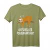 Offizielles Faultier Powernap T-Shirt - Lustiger Schlafanzug, Pyjama & Geschenk für Schlafmützen, Kinder, Teenager, Männer & Frauen zu Geburtstag, Weihnachten, Vatertag & Muttertag