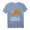 Offizielles Faultier Powernap T-Shirt - Lustiger Schlafanzug, Pyjama & Geschenk für Schlafmützen, Kinder, Teenager, Männer & Frauen zu Geburtstag, Weihnachten, Vatertag & Muttertag