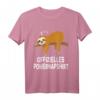 Offizielles Faultier Powernap T-Shirt - Lustiger Schlafanzug, Pyjama & Geschenk für Schlafmützen, Kinder, Teenager, Männer & Frauen zu Geburtstag, Weihnachten, Vatertag & Muttertag