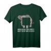 Darfst du mit mir schlafen? Lustiges Anmachspruch T-Shirt mit Tiererrätsel für Flirts & Spaß