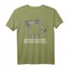 Darfst du mit mir schlafen? Lustiges Anmachspruch T-Shirt mit Tiererrätsel für Flirts & Spaß