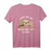 Süßes HapOwl Faultier T-Shirt – Lustiges Chiller Schlafshirt für Natur- und Faulenzer-Liebhaber, perfekt als Geschenk zu Geburtstag und Weihnachten