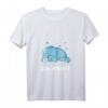Damen Schlafshirt mit Elefanten – Lustiges Nachthemd mit V-Ausschnitt, Perfektes Geschenk für Nachteulen & Langschläfer zu Weihnachten