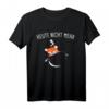 Heute Nicht Mehr Schlaf T-Shirt mit Fuchs-Design – Lustiges Relax- und Kuschel-Shirt für Langschläfer und Tierliebhaber