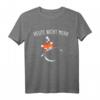 Heute Nicht Mehr Schlaf T-Shirt mit Fuchs-Design – Lustiges Relax- und Kuschel-Shirt für Langschläfer und Tierliebhaber