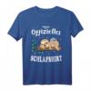 Offizielles Schlafshirt Faultier Koala mit Zzz - Lustiges Kawaii Tier T-Shirt für Faulheit, Entspannung & Tierliebhaber-Geschenke