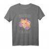 Kawaii Fuchs Schlafanzug mit Blumen - Lustiges Schlaf T-Shirt für Tierliebhaber, Damen, Kinder & Jugendliche, perfekt für Gemütlichkeit und Entspannung