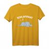 Schlafifant Müder Elefant Pyjama Schlaf T-Shirt – Lustiges Kinder Schlafshirt & Geschenkidee für Langschläfer und Morgenmuffel