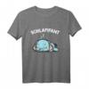 Schlafifant Schlafendes Elefanten Pyjama - Lustiges Schlaf T-Shirt für Kinder, perfektes Geschenk für Langschläfer und Schlafliebhaber