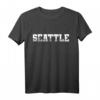 Seattle Washington Skyline USA Vintage Souvenir T-Shirt – Cooles US-Städte Design, perfektes Geschenk für Amerika-Liebhaber