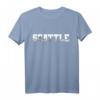 Seattle Washington Skyline USA Vintage Souvenir T-Shirt – Cooles US-Städte Design, perfektes Geschenk für Amerika-Liebhaber