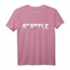 Seattle Washington Skyline USA Vintage Souvenir T-Shirt – Cooles US-Städte Design, perfektes Geschenk für Amerika-Liebhaber