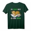 Ich Schlafe Nicht Ich Spare Energie T-Shirt zum HapOwl - Humorvolles Geschenk für Morgenmuffel, Langschläfer & Leopard Liebhaber