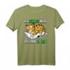 Ich Schlafe Nicht Ich Spare Energie T-Shirt zum HapOwl - Humorvolles Geschenk für Morgenmuffel, Langschläfer & Leopard Liebhaber
