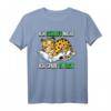 Ich Schlafe Nicht Ich Spare Energie T-Shirt zum HapOwl - Humorvolles Geschenk für Morgenmuffel, Langschläfer & Leopard Liebhaber