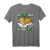 Ich Schlafe Nicht Ich Spare Energie T-Shirt zum HapOwl - Humorvolles Geschenk für Morgenmuffel, Langschläfer & Leopard Liebhaber