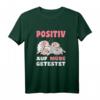 Positiv Auf Müde Getestet Spruch mit Schlaf Schaf Motiv - Lustiges Schlafshirt für Schaf Fans, Kinder & Erwachsene als Geschenk
