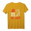 Ja Das Muss So Laut Schlagzeuger Drummer T-Shirt – Lustiges Musik Motiv für Konzerte & Bandmitglieder