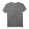 Damen T-Shirt zum HapOwl mit V-Ausschnitt – Sommerliches Design mit Pusteblumen und Schmetterlingen, Romantisch & Trendy