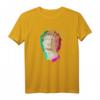 Glitch griechische Statue T-Shirt im Retro-Futurismus Stil - Vaporwave, Synthwave & Outrun Design für Junge Trendsetter und Otaku-Kulturfans