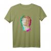 Glitch griechische Statue T-Shirt im Retro-Futurismus Stil - Vaporwave, Synthwave & Outrun Design für Junge Trendsetter und Otaku-Kulturfans