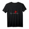 Motocross Herzschlag Puls Shirt - Enduro Bike Motorrad Hoodie für Biker und Radfahrer, Perfektes Geschenk für Motocross & Enduro Fans