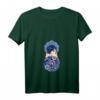 Exklusives Damen Bohemian T-Shirt mit Matroschka Katharina, Blumenmuster & V-Ausschnitt – Perfekt für russische Kultur & Geburtstagsgeschenke