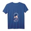 Exklusives Damen Bohemian T-Shirt mit Matroschka Katharina, Blumenmuster & V-Ausschnitt – Perfekt für russische Kultur & Geburtstagsgeschenke