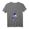 Exklusives Damen Bohemian T-Shirt mit Matroschka Katharina, Blumenmuster & V-Ausschnitt – Perfekt für russische Kultur & Geburtstagsgeschenke