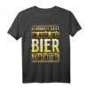 Schönheit liegt im Auge des Biertrachters - Lustiges Alkohol- und Biertrinker T-Shirt für Festivals, Zeltfeste & Biergarten