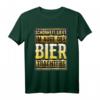 Schönheit liegt im Auge des Biertrachters - Lustiges Alkohol- und Biertrinker T-Shirt für Festivals, Zeltfeste & Biergarten