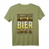 Schönheit liegt im Auge des Biertrachters - Lustiges Alkohol- und Biertrinker T-Shirt für Festivals, Zeltfeste & Biergarten