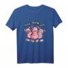 Oink Schweine Trio T-Shirt - Lustiges Tiermotiv im Comic Style, Geschenkidee für Kinder, Schweine Fans und Freunde