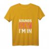 Damen Sounds Gay I'm In - Schwul LGBTQ T-Shirt mit V-Ausschnitt, leichtes und klassisch geschnittenes Supporter-Shirt