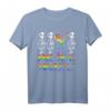 Dare To Be Yourself LGBT Pride Regenbogen-Skelett T-Shirt – Unterstützung für LGBTQ Community, Stolz & Gleichheit, Perfektes Geschenk für Pride-Paraden