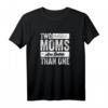 Damen Lesbische Eltern T-Shirt - Zwei Mütter sind besser als eine LGBTQ Stolz Statement für Lesben, Schwule & Bisexuelle