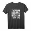 Damen Lesbische Eltern T-Shirt - Zwei Mütter sind besser als eine LGBTQ Stolz Statement für Lesben, Schwule & Bisexuelle