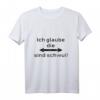 Ich glaube die sind schwul - Regenbogen Pride Outfits T-Shirt für CSD & Pride Veranstaltungen, Support & Geschenkidee