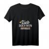 Damen LGBT T-Shirt Ich bin schwul - Lieb doch, wen du willst - V-Ausschnitt für Pride, CSD & Alltag